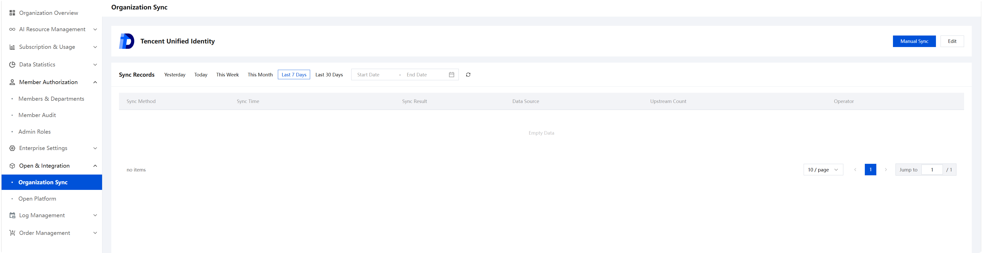 Enterprise Admin Console