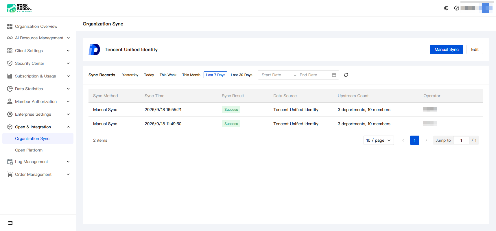 Enterprise Admin Console
